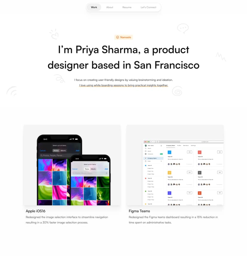 portfolio preview