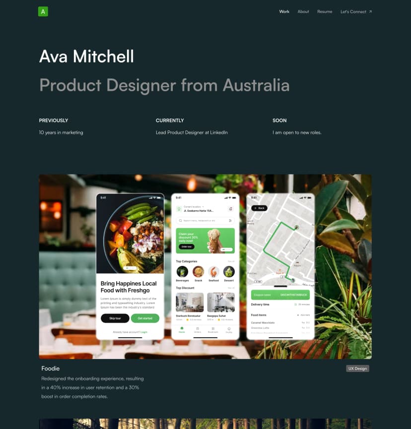 portfolio preview