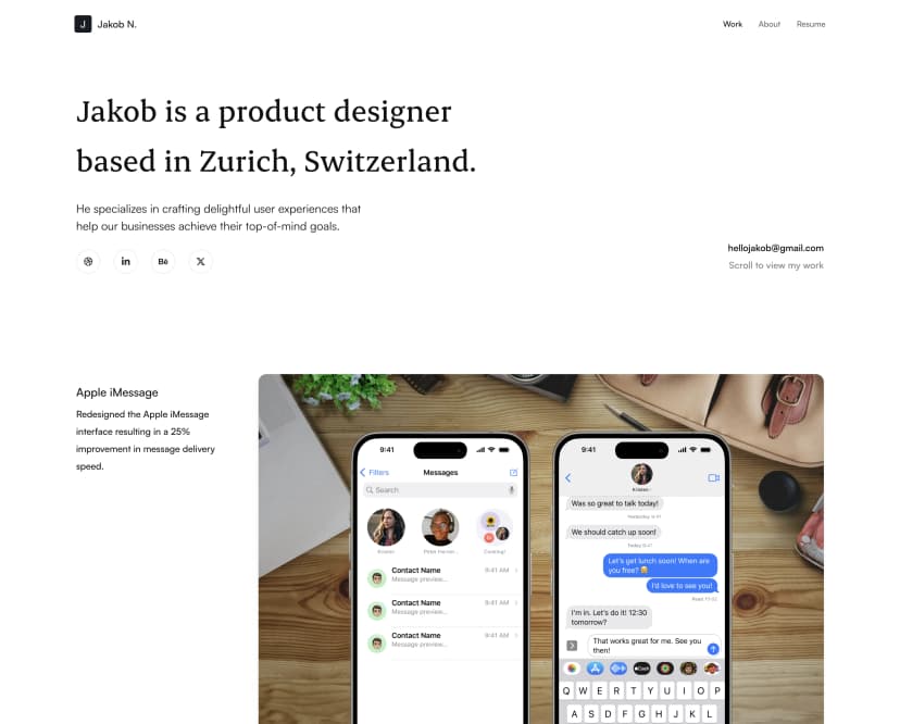 portfolio preview